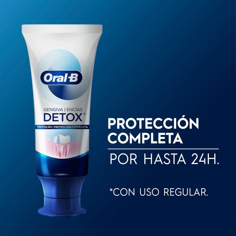 Pasta de dientes Oral - B Encías detox Protección Completa Microespuma con Flúor 75 ml - Farmacias Arrocha
