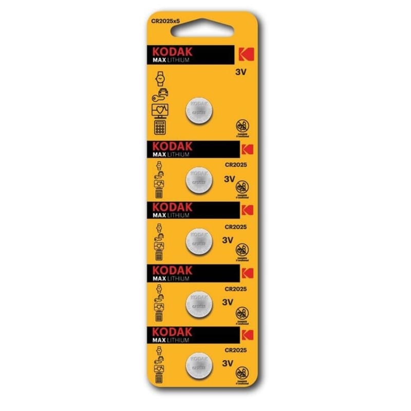 Kodak Bateria Cr2025 Max Lithium 5Pack - Farmacias Arrocha