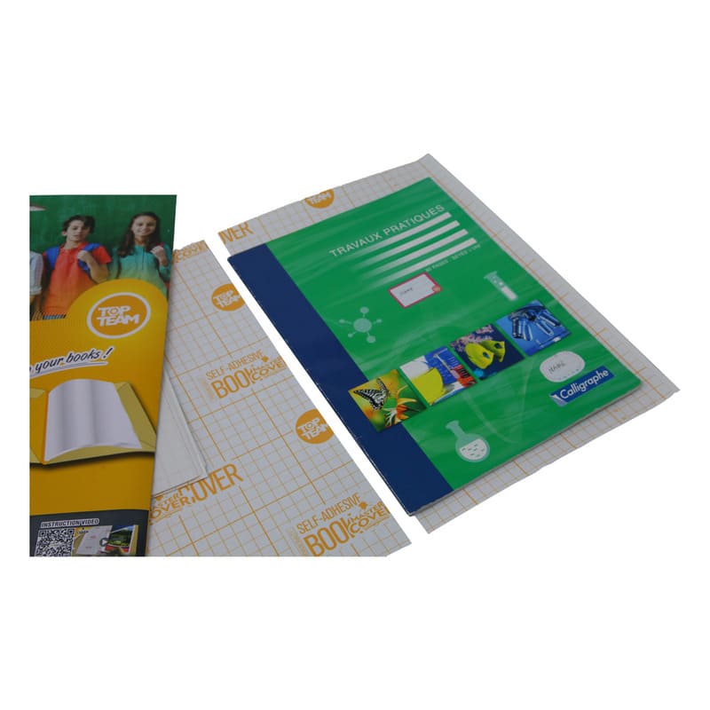 Top Team Pvc Clear Self Adhesive Book Cover - Farmacias Arrocha