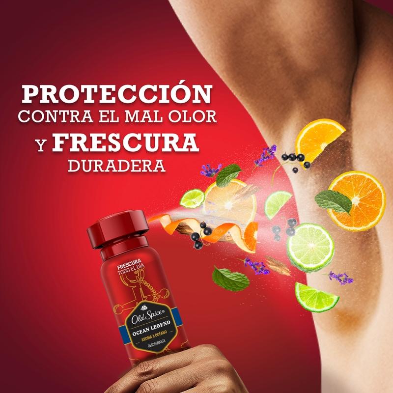 Desodorante Body Spray Old Spice Ocean Legend 96 g/150 ml - Farmacias Arrocha