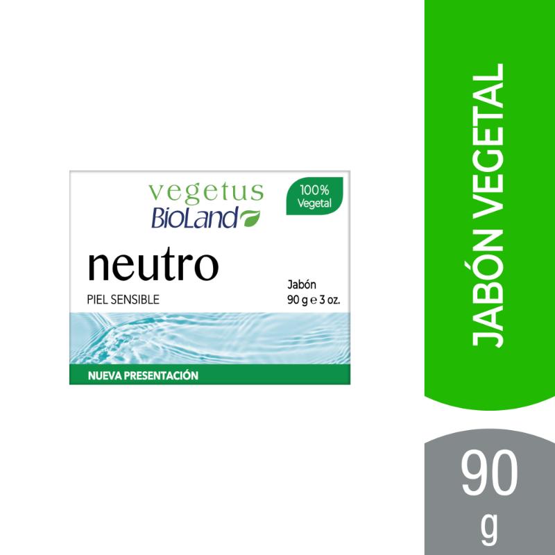 Bioland Jabón En Barra Neutro 90 g - Farmacias Arrocha