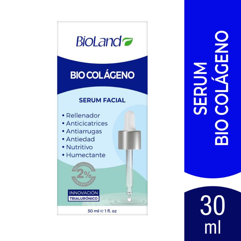 Bioland Bio Colágeno Suero Facial 30Ml - Farmacias Arrocha