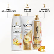 Crema Para Peinar Pantene Pro - v Miracles Keratina Repara Y Protege Termoprotectora 300 ml - Farmacias Arrocha