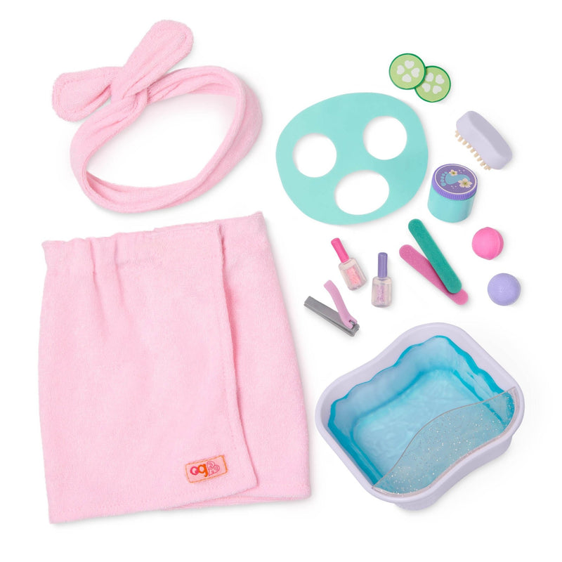 Spa Day – Set de Relajación y Cuidado para Muñeca de 18” - Farmacias Arrocha