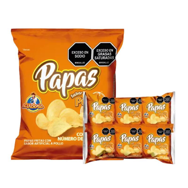 La Victoria Papas Big Pollo - Farmacias Arrocha
