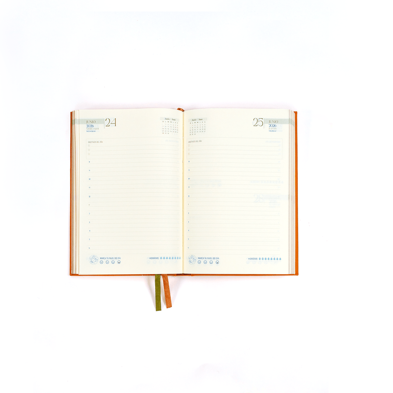 Agenda Premium Gerencial Sunzal Beige 2026 - Farmacias Arrocha
