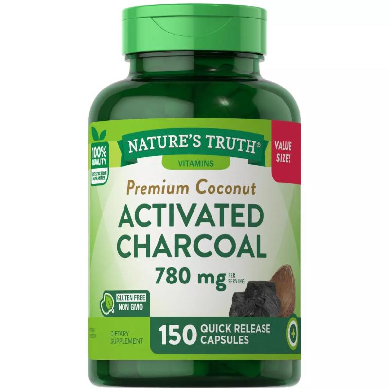 Nature'S Truth Charcoal 150 Caps - Farmacias Arrocha