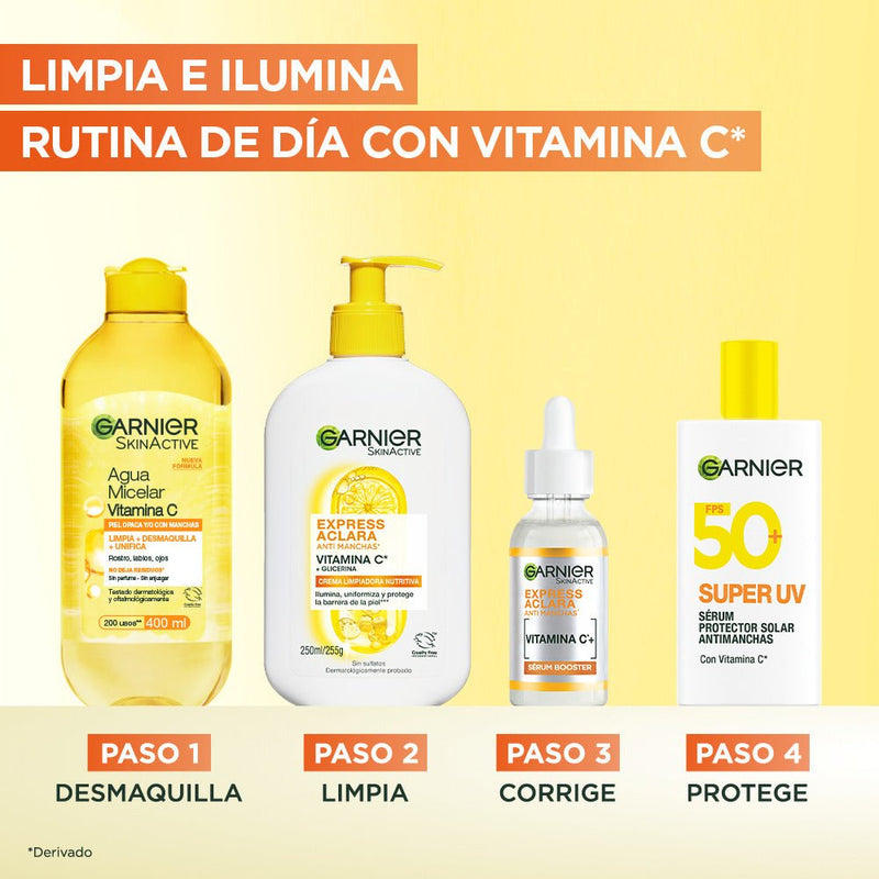Serum Antimanchas Garnier Express Aclara Vitamina C 30 Ml - Farmacias Arrocha