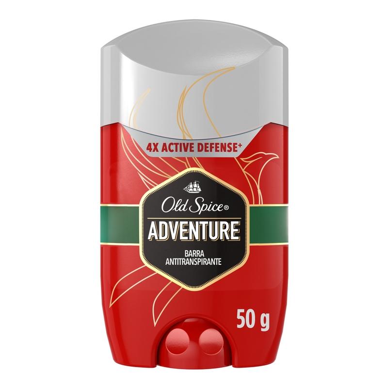 Barra Antitranspirante Old Spice Adventure 50 g - Farmacias Arrocha