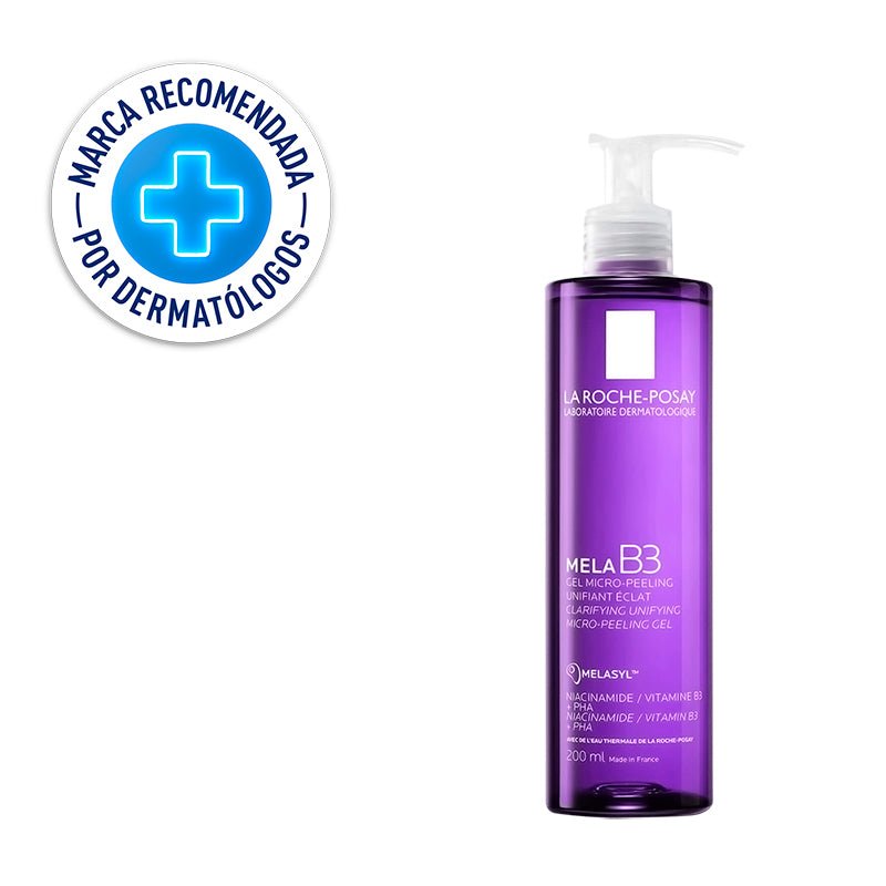 La Roche Posay Mela B3 Gel Limpiador Microexfoliante unificador 200ml - Farmacias Arrocha