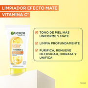 Garnier Express Aclara Gel Limpiador Vitamina C 150 ml - Farmacias Arrocha