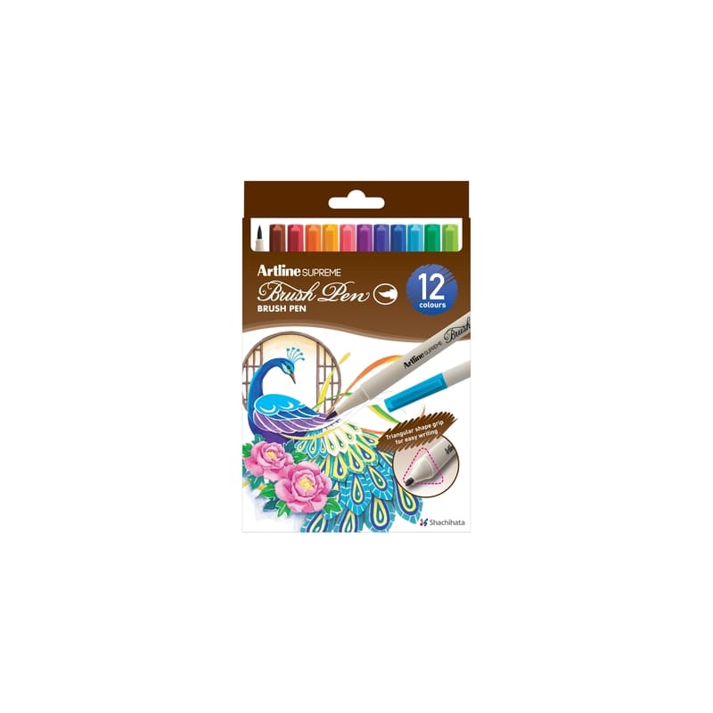Artline Set De 12 Marcadores Supreme Brush - Farmacias Arrocha