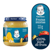 Gerber P2 Frutas Mixtas Classic 113G - Farmacias Arrocha