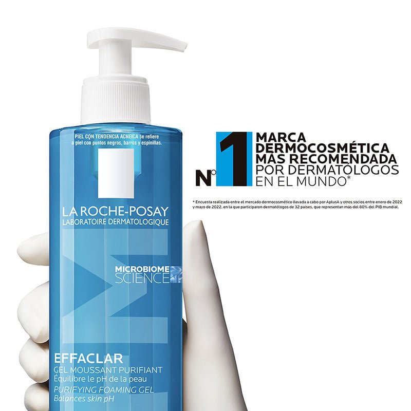La Roche Posay Effaclar Gel Limpiador Para Piel Grasa 400Ml - Farmacias Arrocha