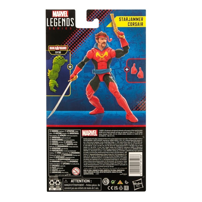 Marvel Legends Series - Corsario Starjammer - Figura X - Men - Farmacias Arrocha