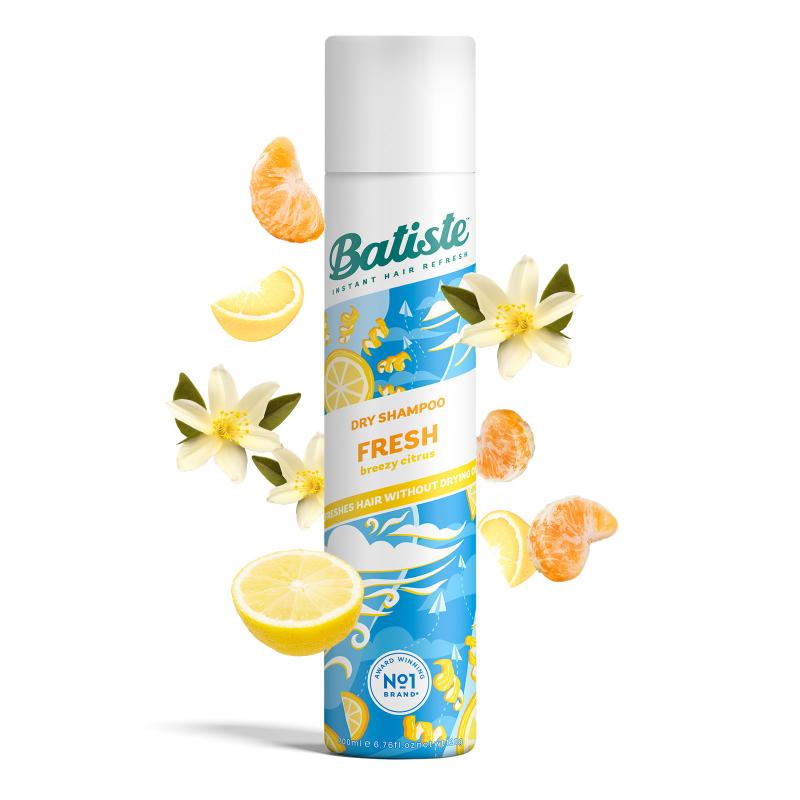 Batiste Shampoo Seco Fresh Breezy Citrus 200Ml - Farmacias Arrocha