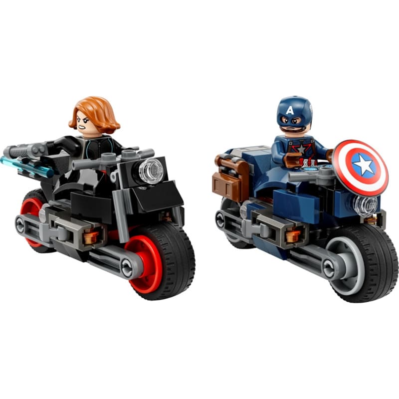 Lego Marvel Black Widow Captain America Motorcycles - Farmacias Arrocha