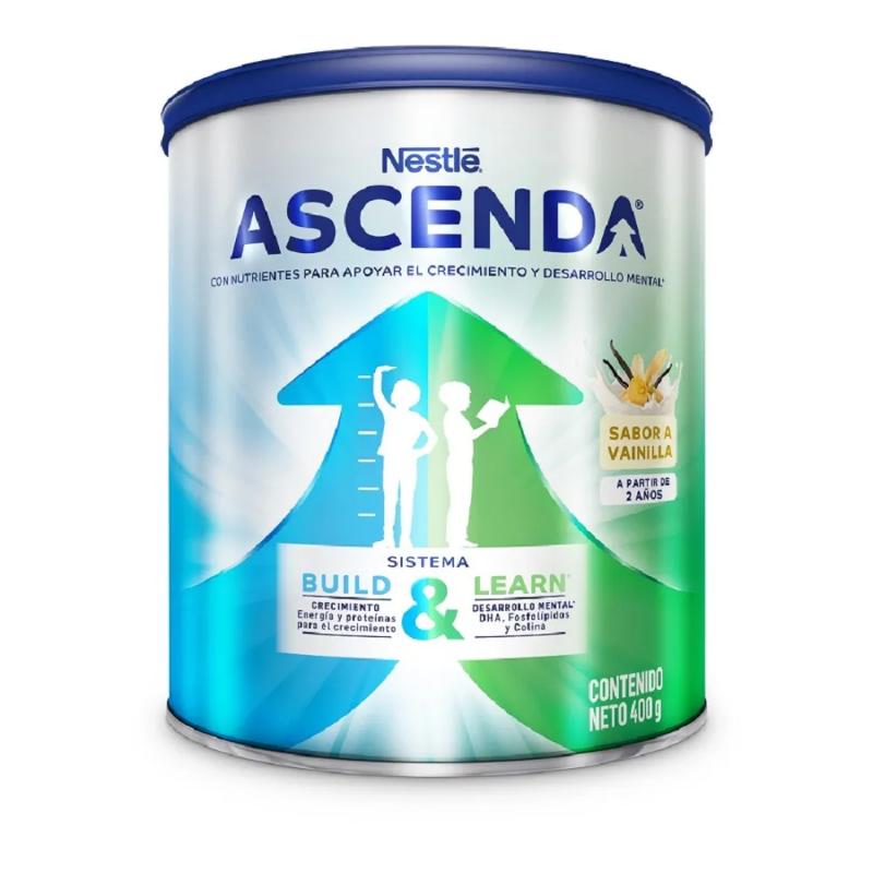 Nestle Ascenda Vainilla 24X400Gr - Farmacias Arrocha