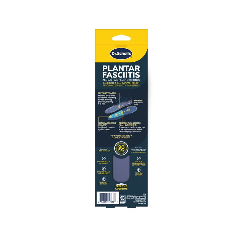Dr. Scholl'S Pain Relief For Plantar Fasc Women - Farmacias Arrocha