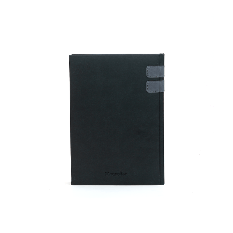 Cavalier Agenda Premium Diaria Ataco Negro 2026 - Farmacias Arrocha