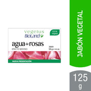 Bioland Jabón Agua de Rosas En Barra 125G - Farmacias Arrocha