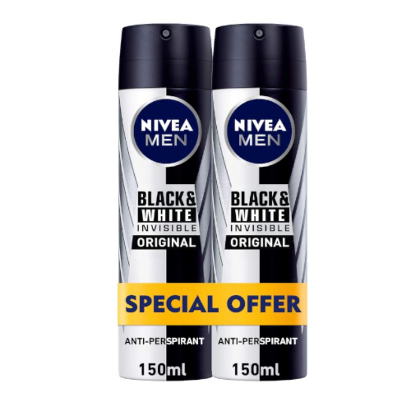 Nivea Duo Desodorante Spray B&W Power - Farmacias Arrocha