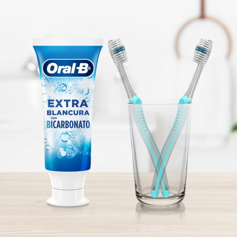 Pasta dental Anticaries con Flúor Oral - B extra Blancura con Bicarbonato 150 ml - Farmacias Arrocha