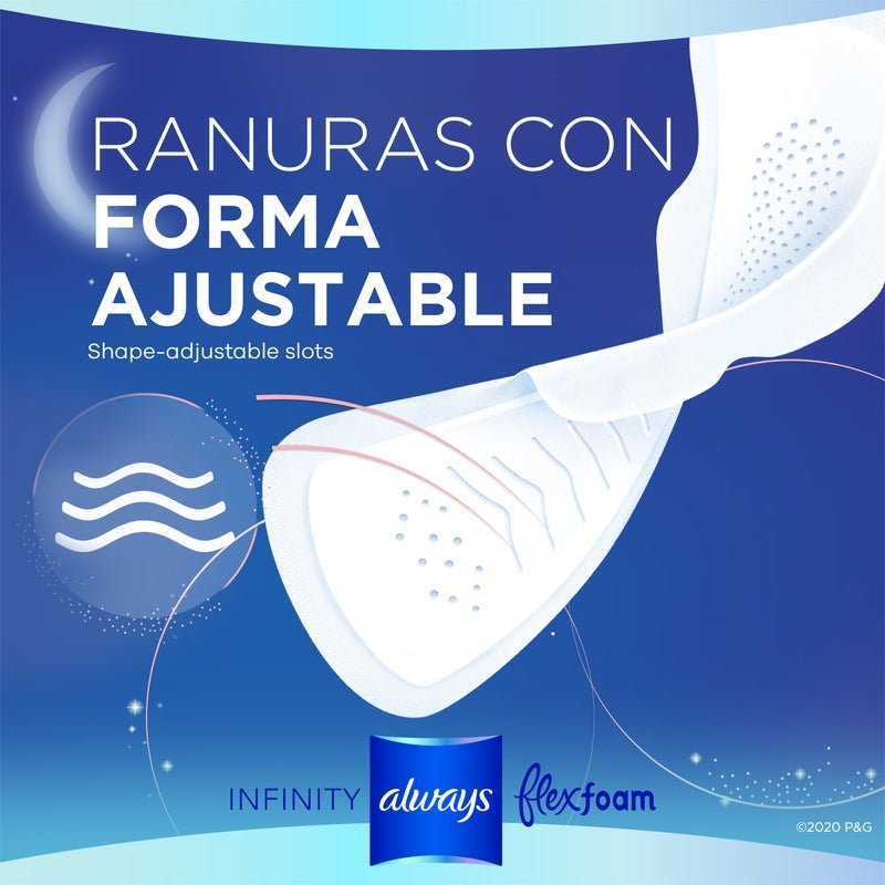 Toallas Femeninas Always Infinity FlexFoam - Farmacias Arrocha