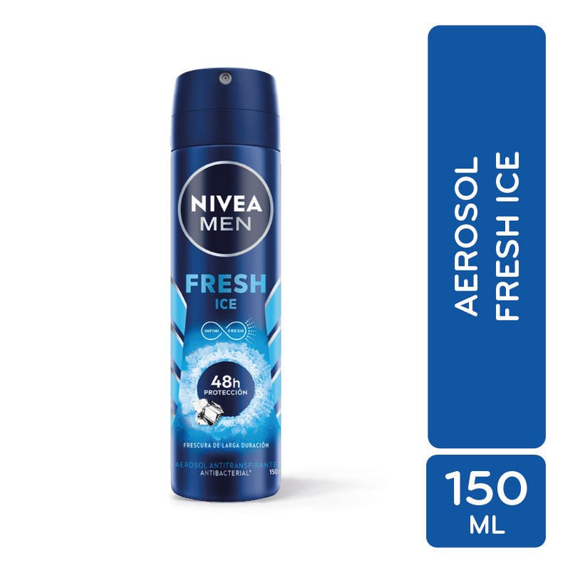 Nivea Deo Spray Fresh Ice Men 150Ml - Farmacias Arrocha