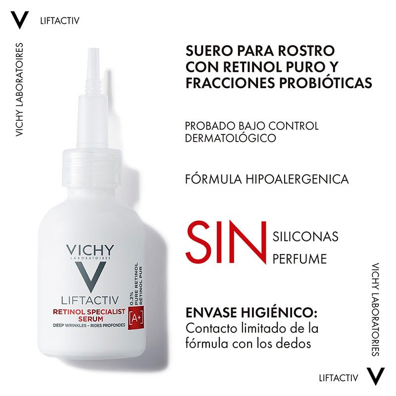 Vichy Liftactiv Retinol Serum Anti Edad 30Ml - Farmacias Arrocha