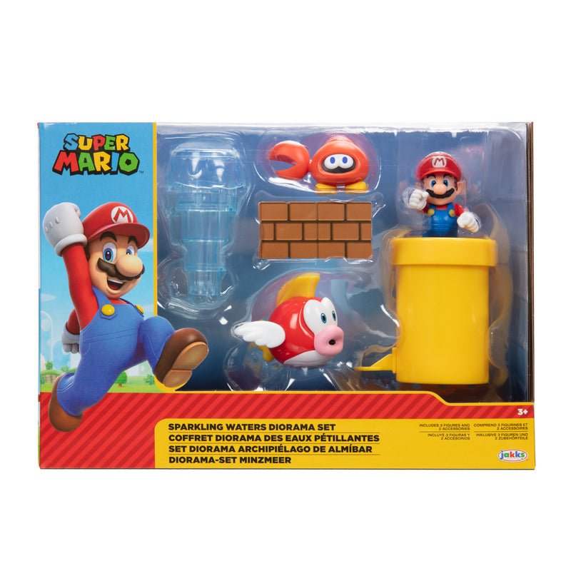 Nintendo Super Mario Set Diorama Archipiélago de Almíbar - Farmacias Arrocha