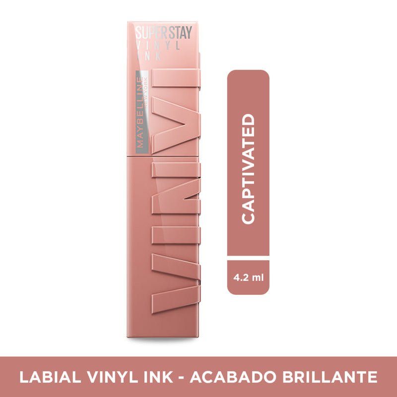 Labial Líquido Maybelline Ny Vinyl Ink Nudes - Farmacias Arrocha