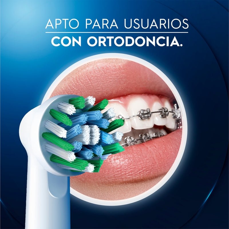 Cabezal Redondo de Repuesto para Cepillo Eléctrico, Oral - B Precision Clean, 4 Unidades - Farmacias Arrocha