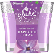 Glade Set De 2 Velas Happy Go Lilac 3.4Oz - Farmacias Arrocha
