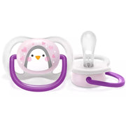 Avent 1 Chupete Ultra Air 0 - 6M/ Girl Penguin - Farmacias Arrocha
