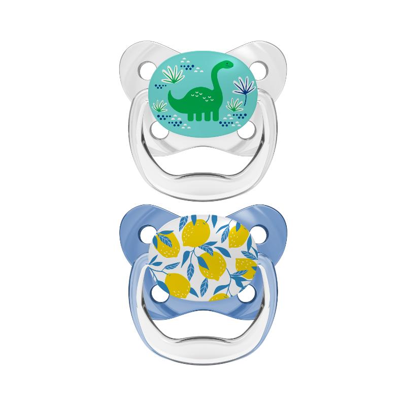 Dr Brown'S Chupete PreVent dino - azul 6 - 18m - Farmacias Arrocha