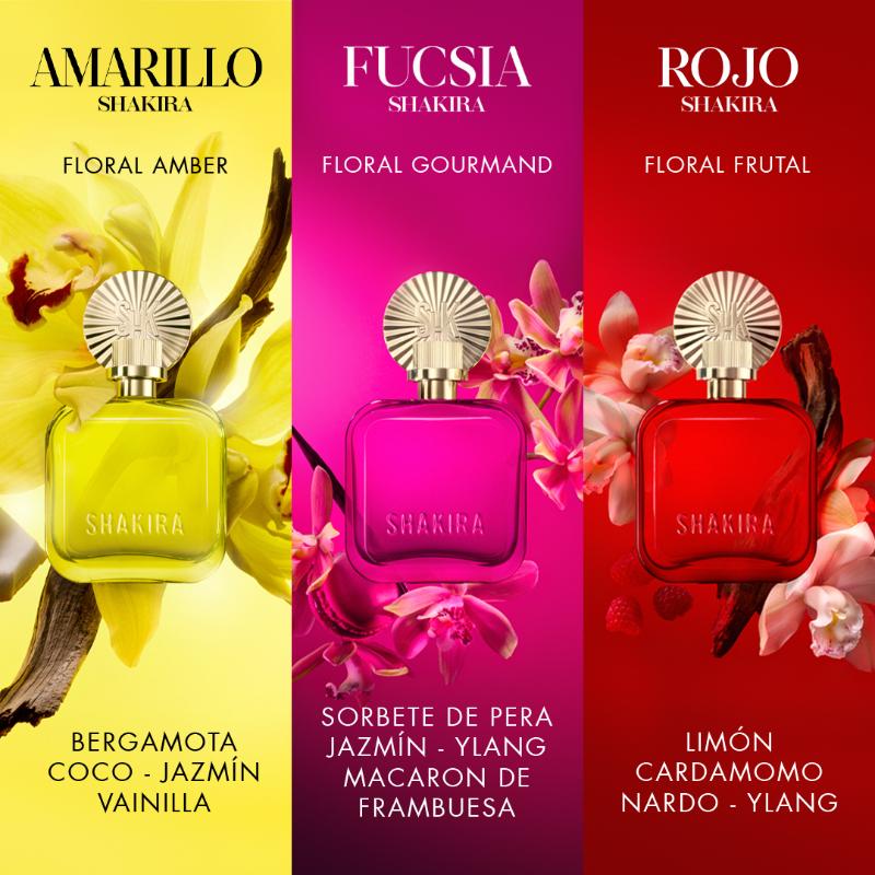 Amarillo Shakira Eau de Parfum - Farmacias Arrocha