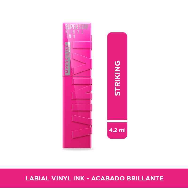Labial Líquido Maybelline Superstay Vinyl Ink - Farmacias Arrocha