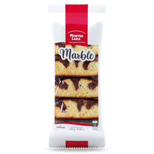 Montes Lara Bizcocho Marble 240G - Farmacias Arrocha