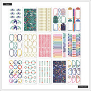 Happy Planner Nordic Brights Classic 30 Sheet Sticker Value Pack - Farmacias Arrocha