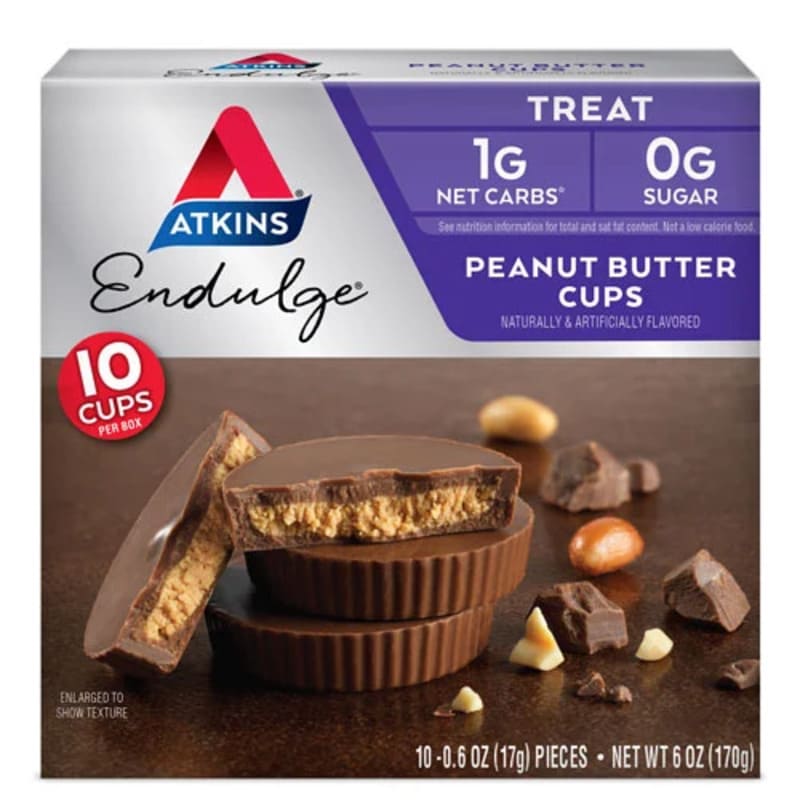 Atkins Peanut Butter Cups 10Pk - Farmacias Arrocha