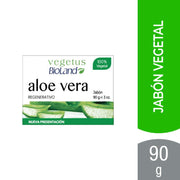 Bioland Jabón En Barra Aloe Vera 90 g - Farmacias Arrocha