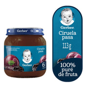 Gerber P2 Ciruela Pasas Classic 113G - Farmacias Arrocha