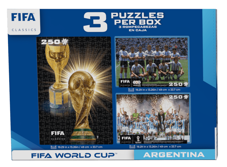Colección de 3 Rompecabezas - Argentina - Farmacias Arrocha