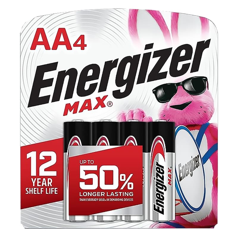Energizer Baterías Alcalinas Doble A 4U - Farmacias Arrocha