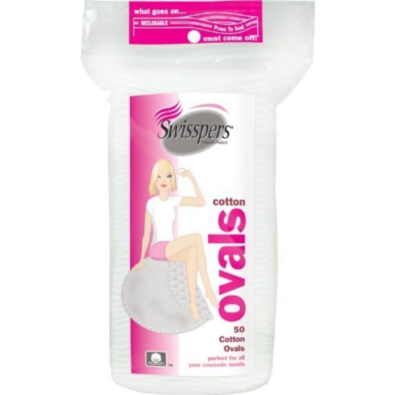 Swisspers Supreme Algodoón Ovalados 50 U - Farmacias Arrocha