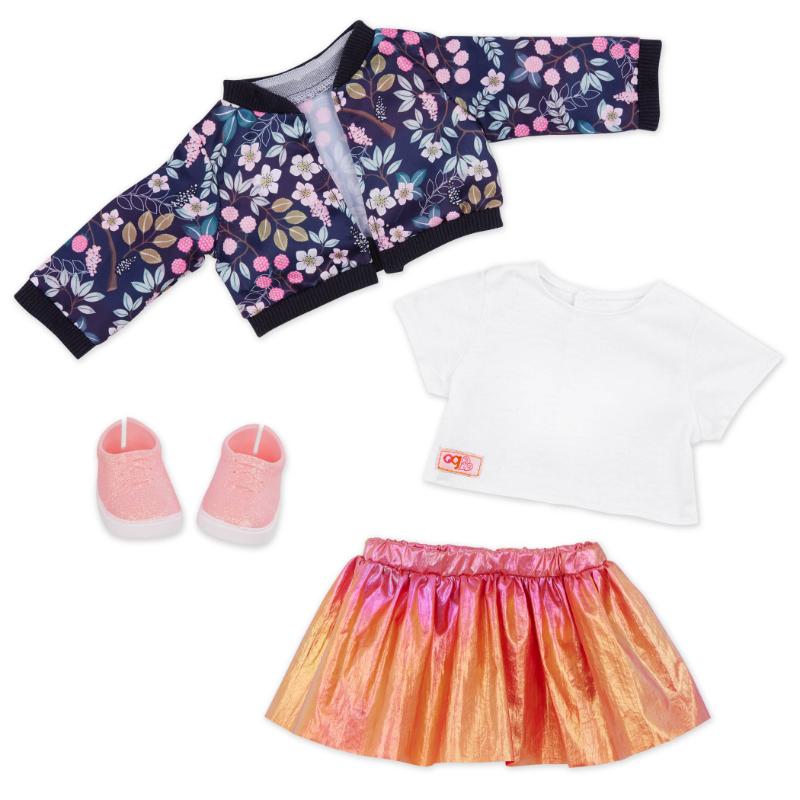 Our Generation Conjunto para Muñecas Jacket Floral - Farmacias Arrocha