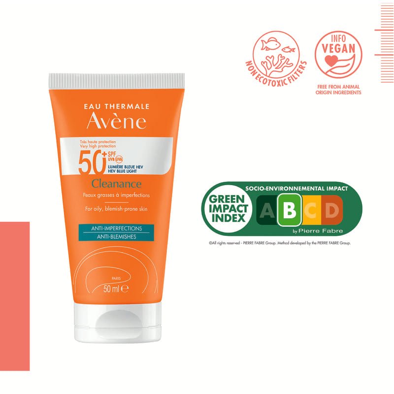 Avene Cleanance Spf50+ Triasorb Sin Color - Farmacias Arrocha