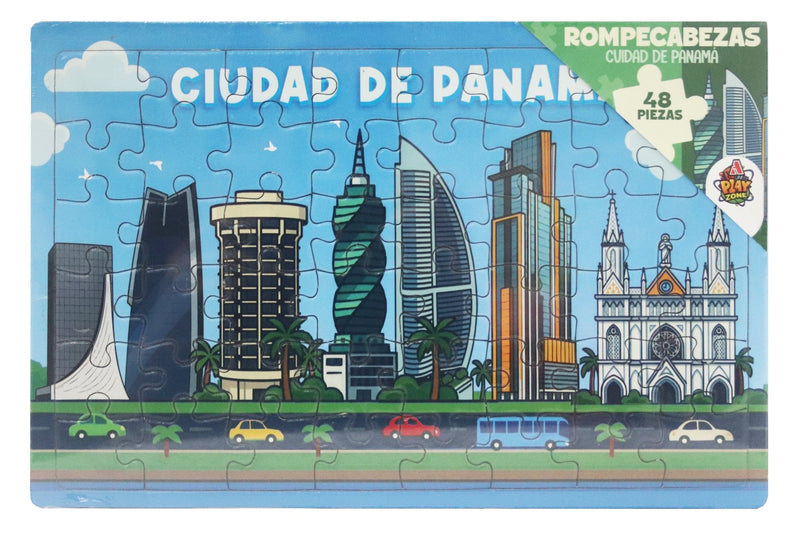 Rompecabezas Ciudad de Panamá – 48 Piezas - Farmacias Arrocha