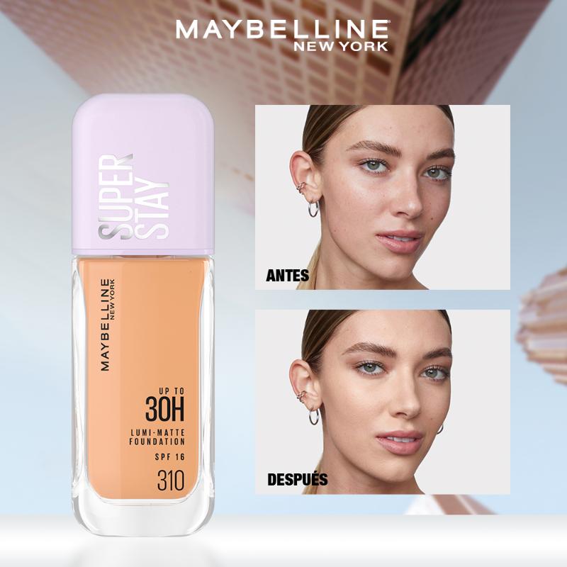 Base líquida Maybelline SuperStay Lumi Matte 35 ml - Farmacias Arrocha
